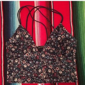 Floral Crop Top
